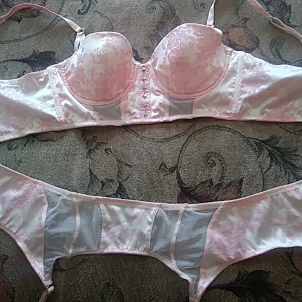 Victoria's Secret Bra and Garter Belt